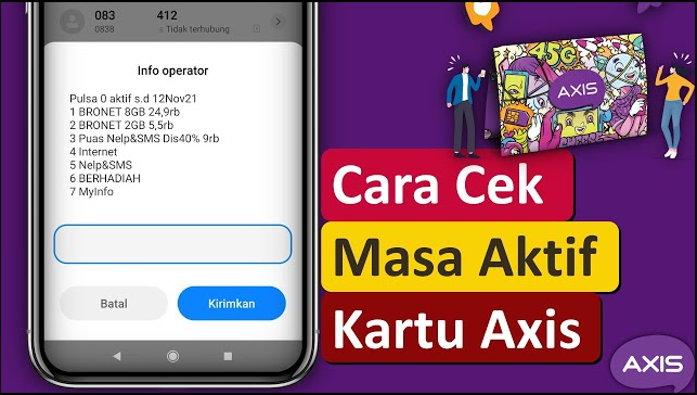 Cara Mudah Mengecek Masa Aktif Kartu Axis